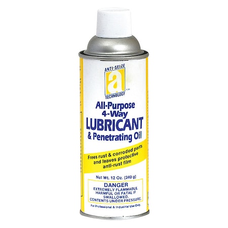 Anti-Seize Technology All purpose 4Way Penetrant/Lube, 12 Oz 17061