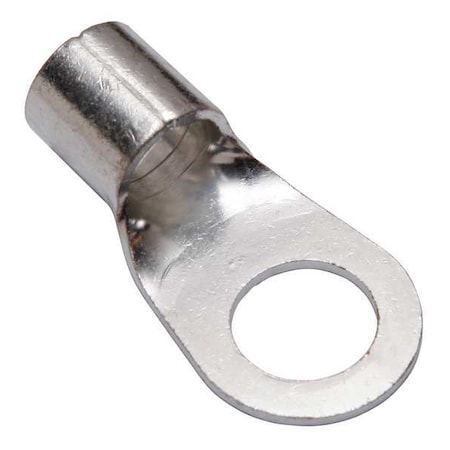 Burndy Uninsulated Compression Terminal, 2/0 AWG Max, 5/8 in Stud, Long Barrel, Copper, None YAD26M16E58
