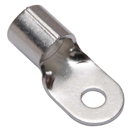 Burndy One-Hole Compression Lug, 2/0 AWG Max, 5/16 in Stud, Long Barrel, Copper, None YAD26M8E516
