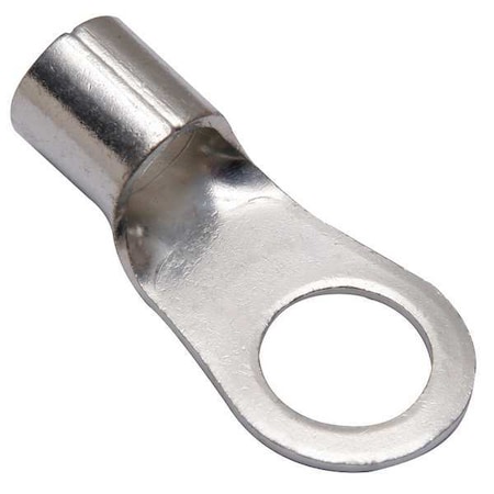 Burndy One-Hole Compression Lug, 3/0 AWG Max, 3/4 in Stud, Long Barrel, Copper, None YAD27M20E34