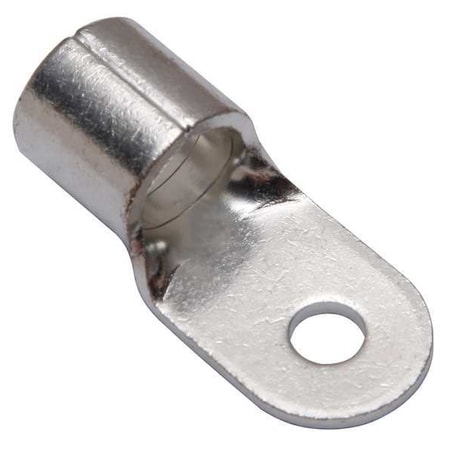 Burndy One-Hole Compression Lug, 3/0 AWG Max, 5/16 in Stud, Long Barrel, Copper, None YAD27M8E516