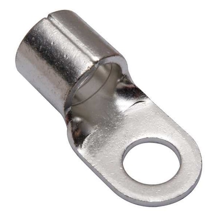 Burndy One-Hole Compression Lug, 250 kcmil Max, 5/8 in Stud, Long Barrel, Copper, None YAD30M16E58