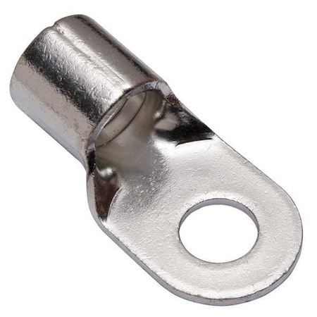 Burndy One-Hole Compression Lug, 400 kcmil Max, 3/4 in Stud, Long Barrel, Copper, None YAD33M20E34