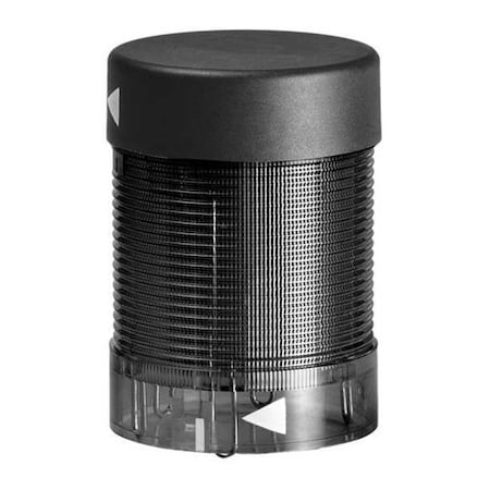 Dayton Tower Light Sounder Tier, Black, 24V AC, 24V DC, 2 in Dia. 30XT46
