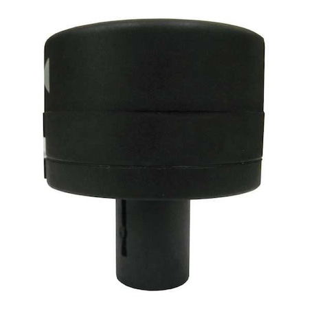 Dayton Terminal Holder, Black, 1 15/16 in Dia., Base 30XT50