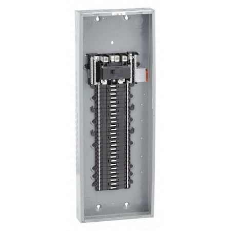 Square D Load Center, QO, 54 Spaces, 200A, 120/240V AC, Convertible Main Circuit Breaker, 1 Phase QO154M200P