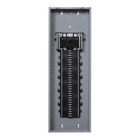 Square D Load Center, QO, 60 Spaces, 200A, 120/240V AC, Convertible Main Circuit Breaker, 1 Phase QO160M200PC