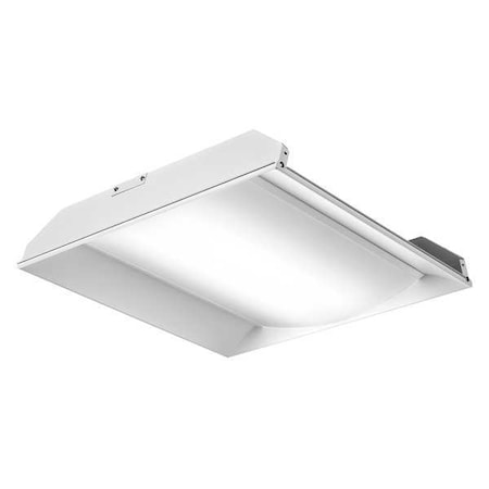 Lithonia Lighting Recessed Troffer, 2 ft L, 3355 lm, 27.1W 2FSL2 33L EZ1 LP835