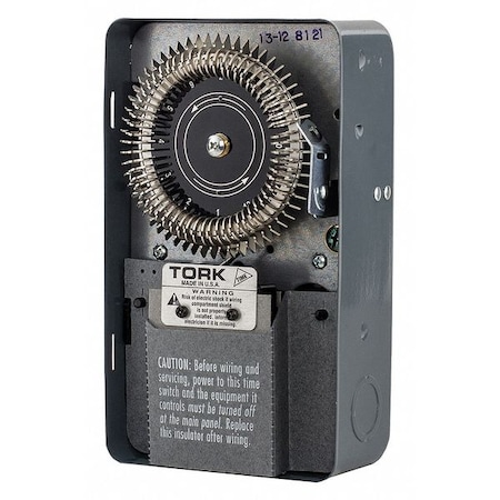 Nsi Tork Cycle Timer, 120V, SPDT-NO/NC 8121
