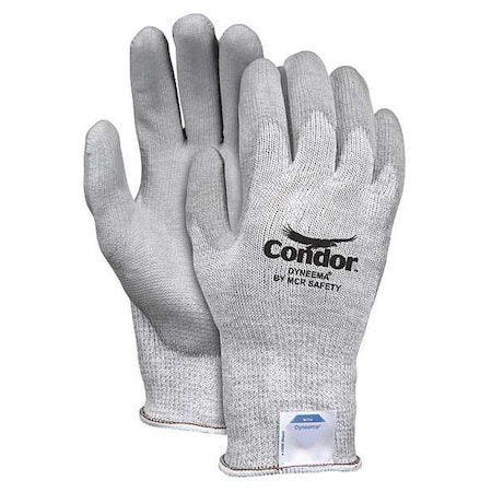 Zoro Select Cut Resistant Coated Gloves, Cut Level A5 , Dipped , Polyurethane , Smooth , XL 1 PR 30YP41