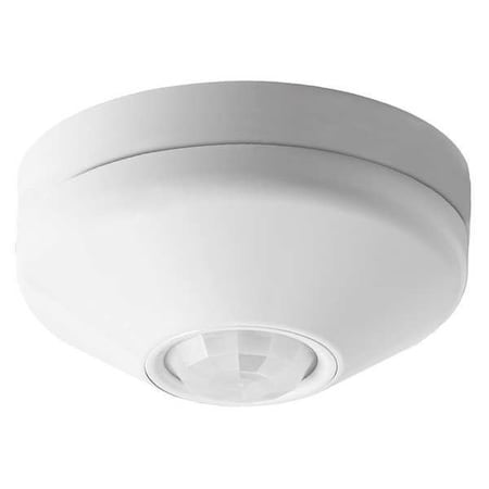 Sensorswitch Ceiling Mount Sensor, Occupancy, 0-10V Dimming, Wireless RF, 902 MHz, White, 1,800 sq ft, LED CM 10 WR