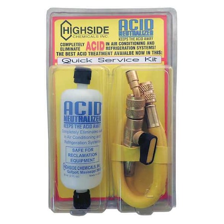 Highside Chemicals Acid Neutralizer Quick Service Kit, 2 oz. HS18002