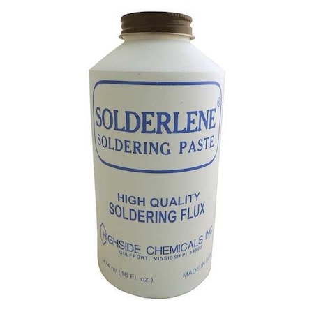 HIGHSIDE CHEMICALS Non-Acid Soldering Flux, 16 oz. HS30016