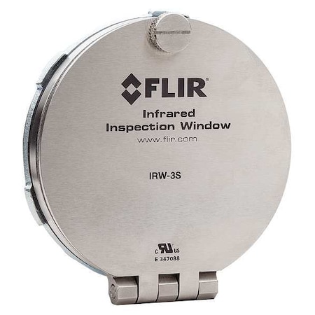 Flir Infrared Window, 3739 sq. mm, IP67, SS IRW-3S