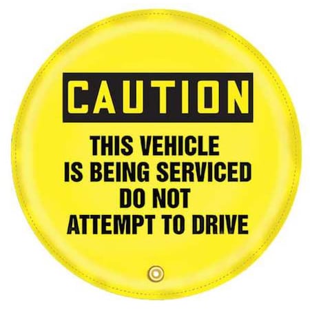 Accuform Steering Wheel Cover, This Vehicle, 20 In. KDD821