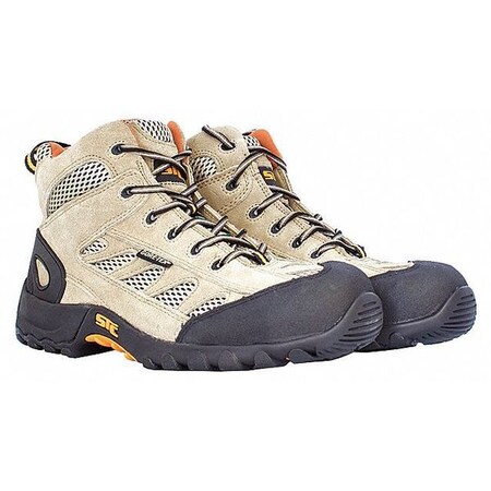 Stc Size 9 Men's Hiker Low Composite Work Boots, Tan 22048-9
