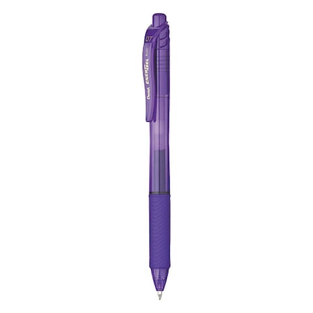 Pentel Pen Set, Violet, Non-Erasable, Gel, PK12 BL107-V