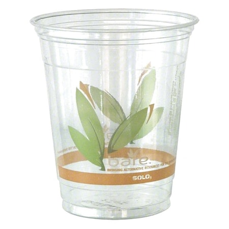 Solo Cold Cup, Plastic, 12 oz., PK1000 RTP12BARE