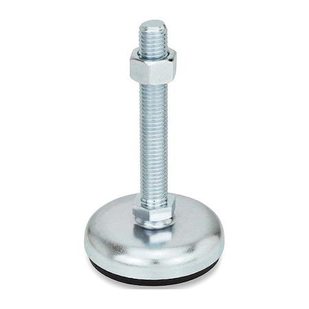 J.W. Winco Male-End Leveling Mount, 3.97 in H 30-80-3/8X16-75-A1-SK