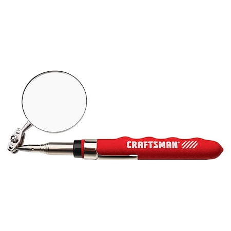 Craftsman Inspection Mirror, Telescoping, Round CMMT14116