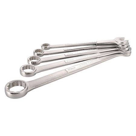 Craftsman Combination Wrench Set, 12 Points, Chrome CMMT12055