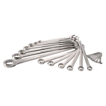Craftsman Combination Wrench Set, 12 Points, Chrome CMMT12069