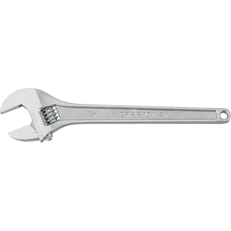 Craftsman Adj. Wrench, 1 3/4" Jaw Capacity, 15" L CMMT81625