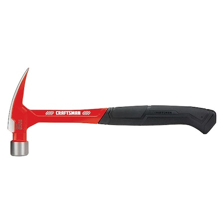 Craftsman Claw Hammer, 20 oz, Steel, Smooth Face CMHT51423