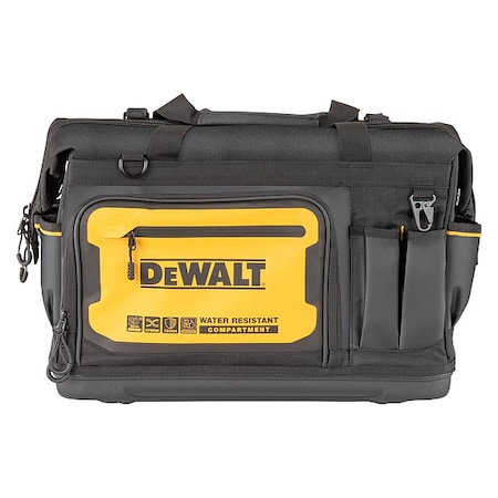 Dewalt Tool Bag, Yellow, Ballistic Nylon, 33 Pockets DWST560104