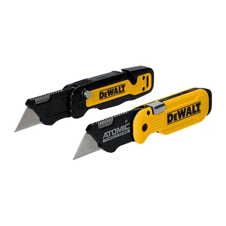 Dewalt Folding Utility Knife, Manual, Lever DWHT10995