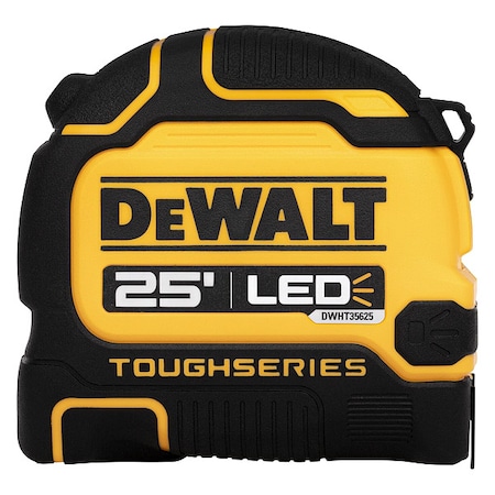 DEWALT 25FT DEWALT LIGHTED TAPE MEASURE DWHT35625S