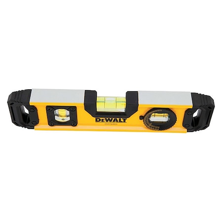 Dewalt Magnetic Torpedo Level, Aluminum, 9 in. DWHT43003