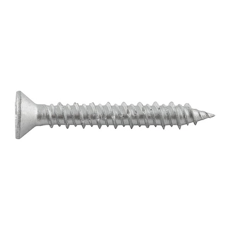 Dewalt Screw Anchor, 3/16 in Dia., Flat, 1 3/4 in L, Stainless Steel Stalgard, 50 PK DFM3EMM310