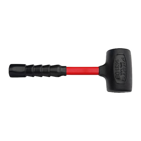 Proto Dead Blow Hammer, Steel, Round, 4 lb J1431DBA