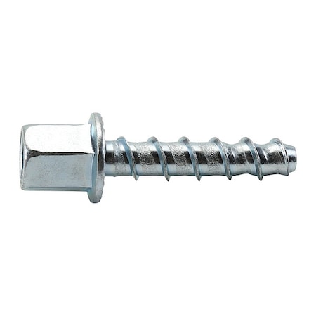Dewalt Vertical Rod Anchor, Concrete, 3/8 in Size, 2 in L, Steel Zinc Plated, 20 PK PFM2211280