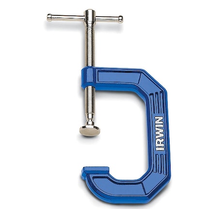 Irwin 4IN C-Clamp, 4 in , 2-7/8 in  225104