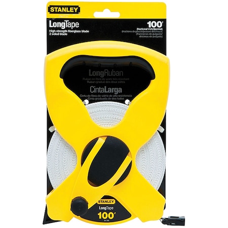 Stanley 100 ft Tape Measure, 1/2 in Blade 34-790