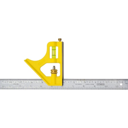 Stanley Premium Die-Cast Handle Combination Square 12" 46-123