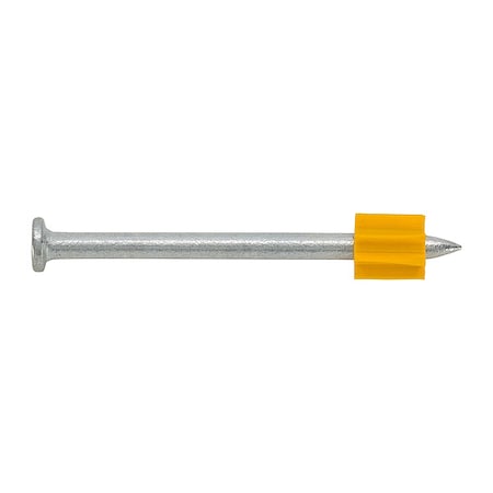 Dewalt Pin Drive Anchors, 9/64 in Dia., Galvanized, 100 PK 50040-PWR