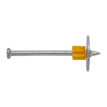 Dewalt Pin Drive Anchors, 9/64 in Dia., Galvanized, 100 PK 50113MG-PWR