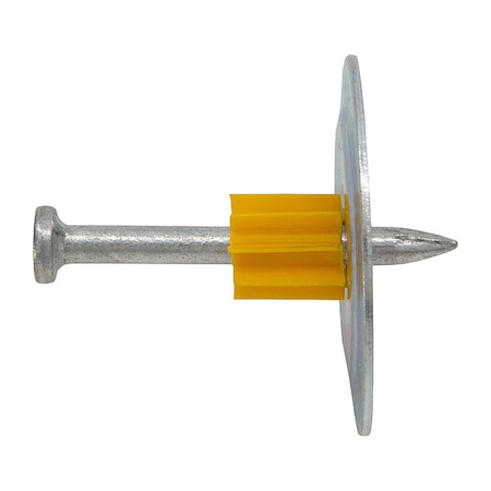 Dewalt Pin Drive Anchors, 9/64 in Dia., Galvanized, 100 PK 50122-PWR