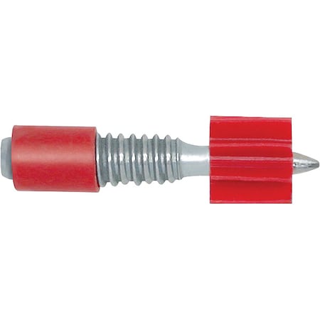 Dewalt Fully Threaded Stud, 1/4"-20, 1 in, Steel, 100 PK 50330-PWR