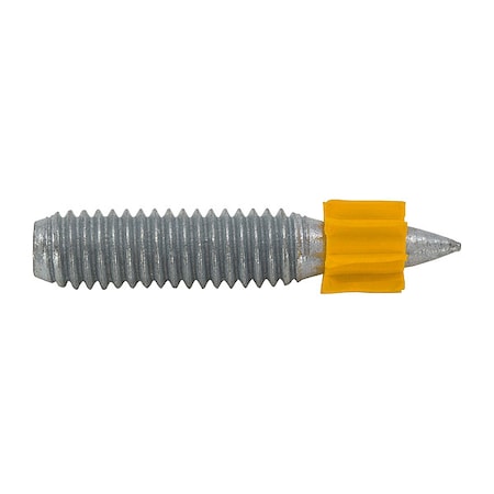Dewalt Fully Threaded Stud, 3/8"-16, 3/4 in, Steel, 100 PK 50340-PWR