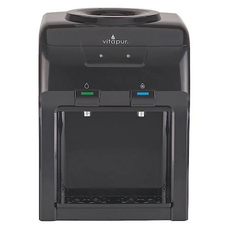 Vitapur Countertop Water Dispenser, Black VWD2036BLK-1