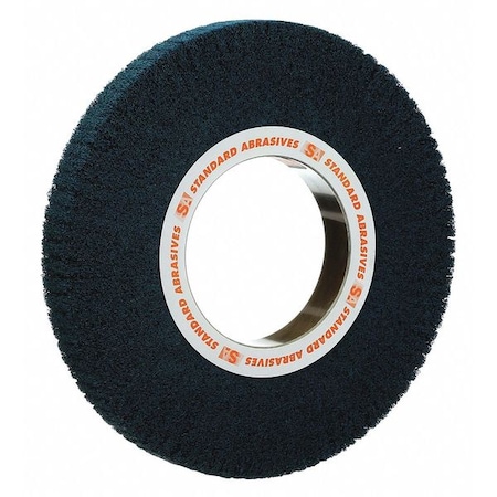 Standard Abrasives Buff&Blend Flap Brush 12inx1-3/16inx5in A/O VFN Hard, 1/pk 875373