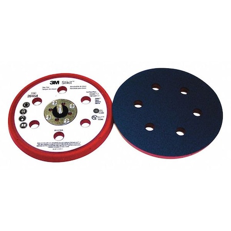 3M Low Profile Dsc Pad, 20454, 6inx3/8inx5/16-24 Extrnl, D/F, 10/pk 20454