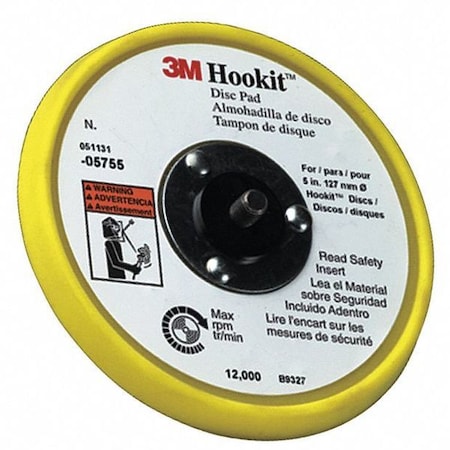 3M Low Profile Dsc Pad 28852, 5inx3/8inx5/16-24 Extrnl, 10/pk 28552