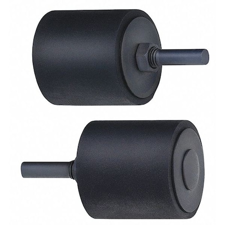 3M Rubber Cushion Polishing Wheel, 1-1/2in x1-1/2inx1/4in, 1/pk 45131