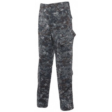 Tru-Spec Men's Tactical Pants, M, Midnight Digital, 35% Cotton, 65% Polyester 1312