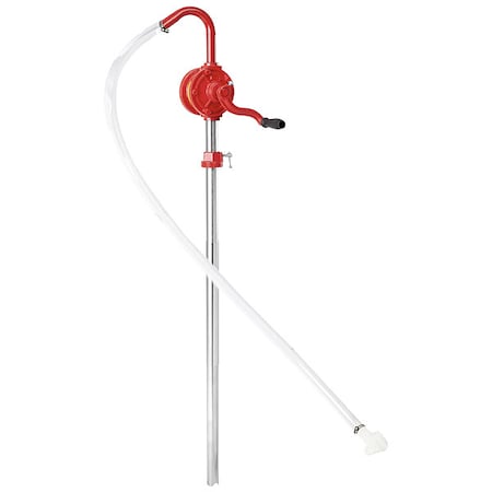 Action Pump Hand Pump, Rotary, Polyethylene, 48oz/stroke 3005HFC